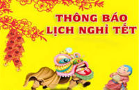 CHÍNH THỨC CÓ LỊCH NGHỈ TẾT ÂM LỊCH 2017