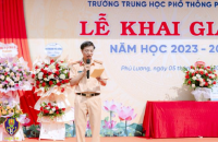 TUYÊN TRUYỀN PHÁP LUẬT VỀ TRẬT TỰ AN TOÀN GIAO THÔNG CHO HỌC SINH