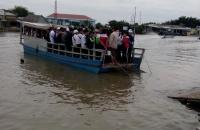 PHÀ VÀM ĐÌNH, XÃ PHÚ THUẬN KHÔNG ĐẢM BẢO AN TOÀN GIAO THÔNG