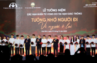 TƯỞNG NIỆM CÁC NẠN NHÂN TỬ VONG DO TAI NẠN GIAO THÔNG TẠI VIỆT NAM NĂM 2023