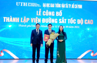 TRƯỜNG ĐẠI HỌC ĐẦU TIÊN THÀNH LẬP VIỆN ĐƯỜNG SẮT TỐC ĐỘ CAO